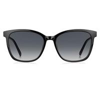 Tommy Hilfiger Damen Sonnenbrille - TH 1723/S - 807/9O - 54mm - Schwarz, Quadratisch
