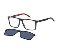 Tommy Hilfiger TH 2086/CS MATTE BLUE MATTE BLUE/BLUE CLIP-ON 56/15/145 Herrenbrillen Sonnenbrillen