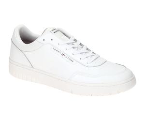 Tommy Hilfiger TH BASKET CORE LTH FM05466 YBS weiß - Sneakers für Herren - Größe 42