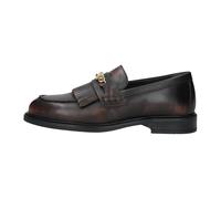 Tommy Hilfiger - TH Chain Fringe Leder Loafer - - Shoes - Damen - Braun - 38 EU