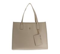 TOMMY HILFIGER TH City Tote Bag White Clay