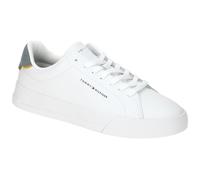 Tommy Hilfiger Court Leather Detail Sneaker weiß/grau - 43