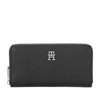 Tommy Hilfiger TH Emblem Geldbörse 19 cm grau