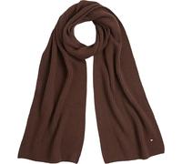 Tommy Hilfiger Th Flag Pima Cotton Cash Scarf Am0am12847 Mittelschwerer Schal Herren (1er Pack), GSZ - RICH WALNUT, Einheitsgröße