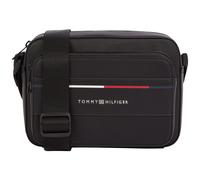 Tommy Hilfiger Herren Crossbody Bag Tasche Foundation Reporter mit Logo, Schwarz (Black), Einheitsgröße
