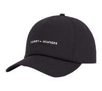 Tommy Hilfiger Herren Cap Foundation Soft 6 Panel mit Logo, Schwarz (Black), Einheitsgröße
