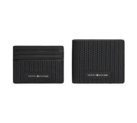 Tommy Hilfiger TH Gifting Geldbörse Leder 10.5 cm Geschenkbox schwarz