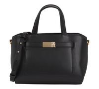 TOMMY HILFIGER TH Heritage Satchel Bag Black