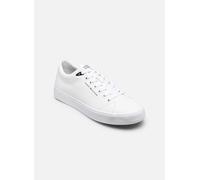 Tommy Hilfiger Herren Vulcanized Sneaker Core Low aus Leder, Weiß (White), 44