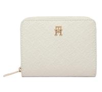 TOMMY HILFIGER TH Icon Zip Around W / Flap Mono Wallet M Soft Cream