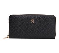 TOMMY HILFIGER TH Icon Mono Embo Zip Around Wallet L Black