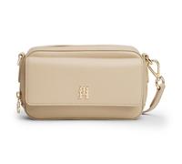 Mini Bag TOMMY HILFIGER "TH ICON CAMERA BAG", Damen, Gr. B/H/T: 20cm x 12cm x 10cm, beige (natur), Lederimitat, Taschen, Damen Umhängetasche, Schultertasche mit TH-Logoemblem (77946965-0) natur