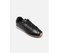 Tommy Hilfiger Low Top Sneaker aus echtem Leder in BLACK, Größe 39