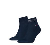 Tommy Hilfiger Legwear Tommy Hilfiger 2P Men Tab Quarter Socks Marine Gr 43/46 Herren