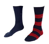 Tommy Hilfiger TH Men Rugby Sock 2P Größe 39-42 Mehrfarbig (tommy original)