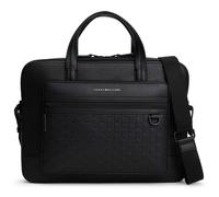 Tommy Hilfiger TH Modern Monogram Aktentasche 38 cm Laptopfach schwarz