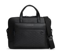 Tommy Hilfiger TH Modern Monogram Aktentasche 38 cm Laptopfach schwarz