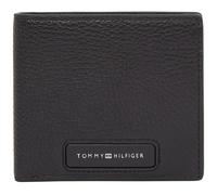 TOMMY HILFIGER TH Monogram CC and Coin Bifold Wallet Black