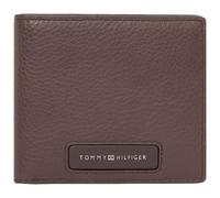 TOMMY HILFIGER TH Monogram CC and Coin Bifold Wallet Coffee Bean