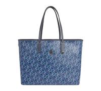 Tommy Hilfiger TH Monoplay Leather Tote Mono AW0AW15971 (Navy (DW6))
