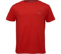 Tommy Hilfiger TH ORIGINAL-CN SS TEE LOGO Herrenshirt, rot, größe S sm
