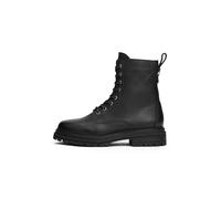 Tommy Hilfiger - TH PLAQUE PEBBLE LACE BOOT WARM - Schwarz 40