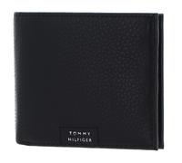 TOMMY HILFIGER TH Premium Leather CC and Coin Wallet Black