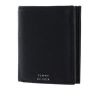 TOMMY HILFIGER TH Premium Leather Trifold Wallet Black