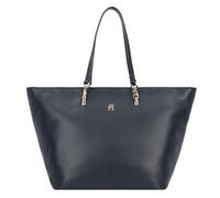 Shopper TOMMY HILFIGER "TH REFINED TOTE" Gr. B/H/T: 50 cm x 30,5 cm x 20 cm, blau (space blue) Damen Taschen Handtaschen (95124741-0)