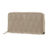 TOMMY HILFIGER TH Refined Zip Around Wallet Beige