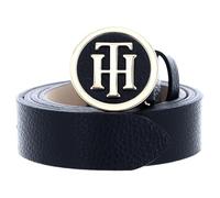 Tommy Hilfiger Round Buckle Gürtel Leder black (AW0AW05366-90-002)