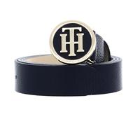 Tommy Hilfiger TH Round Buckle Belt W75 Sky Captain