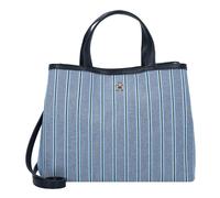 Tommy Hilfiger TH Spring Chic Stripes SP24 in Space Blue Stripes (9.9 Liter), Handtasche