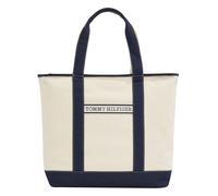 Tommy Hilfiger Th Summer Canvas Tote Bag Creme Größe: OS | Tote Bags Outlet | Damen