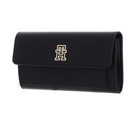 TOMMY HILFIGER - Damenbörsen Th Timeless Large Flap Black Schwarz