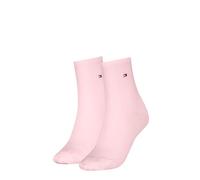 Tommy Hilfiger Socken mit elastischem Bündchen im 2er-Pack in Rosa, Größe 39-42