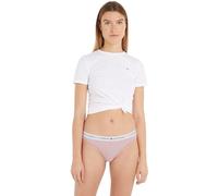Tommy Hilfiger Thong Print Stringtangas Damen, Rosa (Mini Geo Coral Clay), S