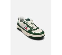Tommy Jeans Herren TJM Cupsole Leather ESS Em0em01443 Low-Top, Weiß, Elfenbein, 44 EU