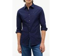 Tommy Hilfiger Tjm Original Stretch Black Iris Größe: S | Casual hemden Outlet | Herren | Schwarz