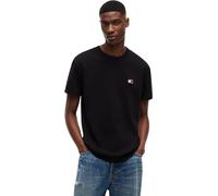 Tommy Jeans Regular Badge T-Shirt schwarz rein - M