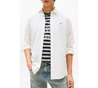 TOMMY JEANS Hemd Regular Fit weiss | M