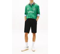 Shorts TOMMY JEANS "SCANTON", Herren, Gr. 32, N-Gr, schwarz, Web, Obermaterial: 96% Baumwolle, 4% Elasthan, unifarben, regular fit kurz, Hosen Shorts, Regular fit mit praktischen Taschen (96079637-32)