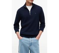 Tommy Hilfiger Tjm Slim Essential Light ¼ Sweater Dark Blue Größe: S | Turtlenecks Outlet | Herren | Blau