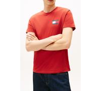 Tommy Hilfiger Tjm Slim Essential T-shirt Terracotta Red Größe: M | Basic T-Shirts Outlet | Herren | Rot