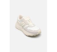 Tommy Jeans Damen Runner Sneaker Cleated Suede Mix zum Schnüren, Grau (Stratus Grey), 41