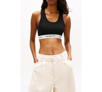 Tommy Hilfiger Tjw Crp Tape Bra Top Black Größe: L | BHs Outlet | Damen | Schwarz