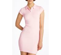 Tommy Hilfiger Tjw Gmd Rib Polo Ss Precious Pink Größe: L | Minikleider Outlet | Damen | Rosa