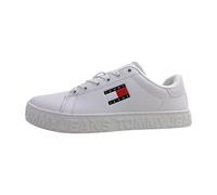 Tommy Jeans Damen (New) TJW Logo Sneaker ESS EN0EN02703 Sneakers, White (White), 39 EU