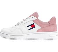 Tommy Hilfiger TJW Retro Basket Mix Media Casual für Damen, Rosa, mehrfarbig, 40.5 EU