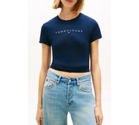 Tommy Jeans Damen T-Shirt Kurzarm Linear Slim Fit